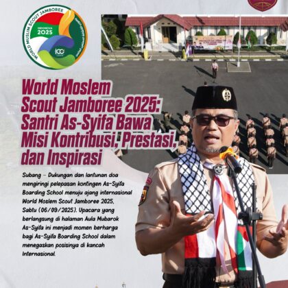 World Moslem Scout Jamboree 2025: Santri As-Syifa Bawa Misi Kontribusi, Prestasi, dan Inspirasi